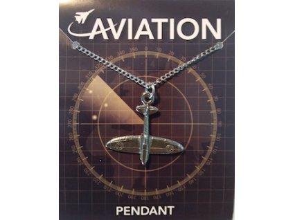 2898 cinovy privesok s retiazkou spitfire