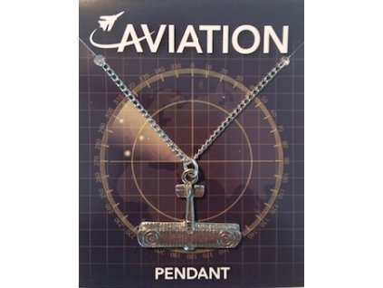 2901 cinovy privesok s retiazkou dvojplosik z 1 sv