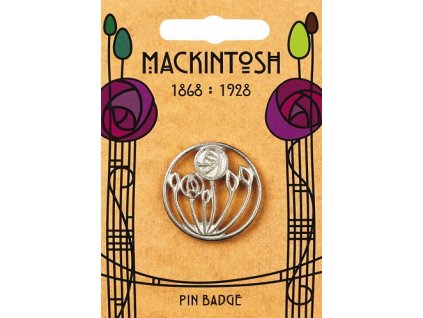 2916 1 odznak ruza mackintosh