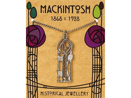 2922 1 cinovy privesok ruza s rebrikom mackintosh