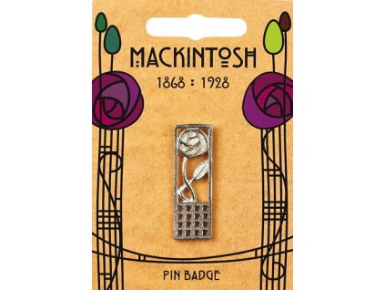 2931 1 odznak ruza so stvorcom mackintosh