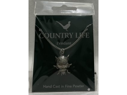 Cínový prívesok - Lienka