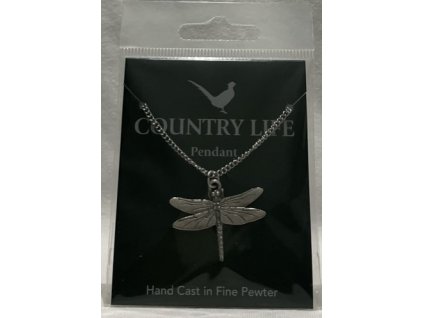 Cínový prívesok - Vážka