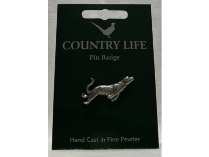 Cínový odznak - Vydra