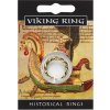 357 pozlateny vikingsky prsten so skrutenym vzorom