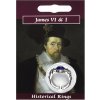 2325 cinovy prsten krala jakuba vi i s kamenom