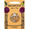 2916 1 odznak ruza mackintosh