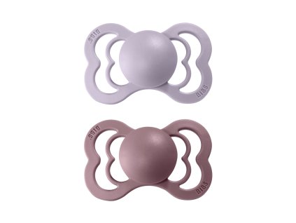 BIBS Supreme cumliky z prirodneho kaucuku zo silikonu 2ks DustyLilac+Heather