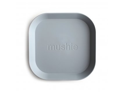 Mushie hranaty tanier 2ks cloud