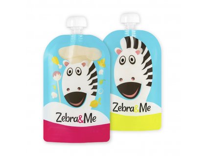 0 Zebra&Me kapsicky 2ks kuchar+zebra