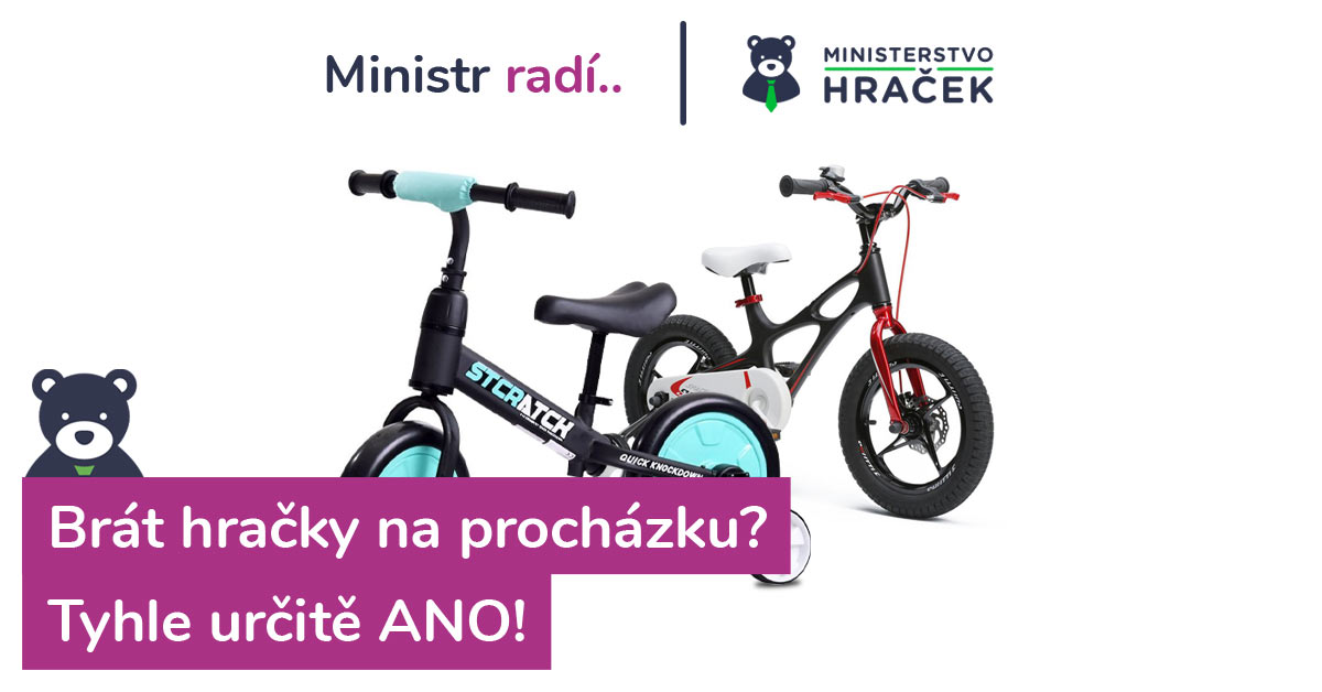 Jaké hračky vzít s sebou na procházku?