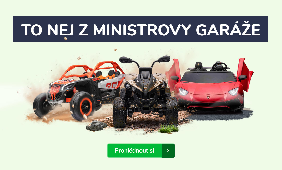 Oblíbená vozítka pro děti