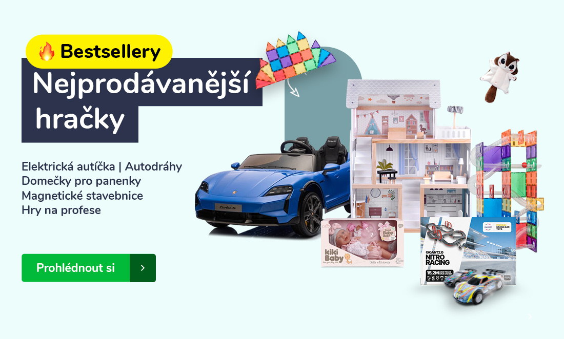 Nejprodávanější hračky pro děti