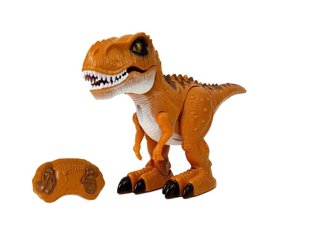 Dinosaurus na dálkové ovládání R/C hnědý