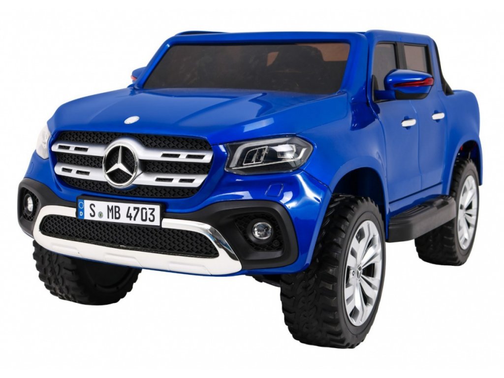 Elektrické autíčko Mercedes-Benz X-Class MP4 4×4 lakované modré