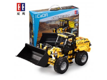 Stavebnice Technic buldozer žlutý 2