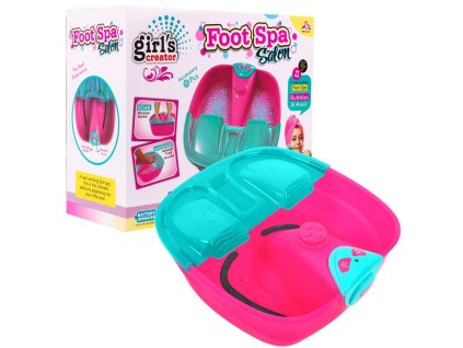 Spa pro nohy s miskou a bublinkami