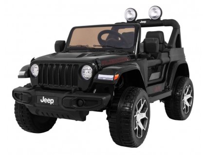 Elektrické autíčko Jeep Wrangler Rubicon 4x4 černé