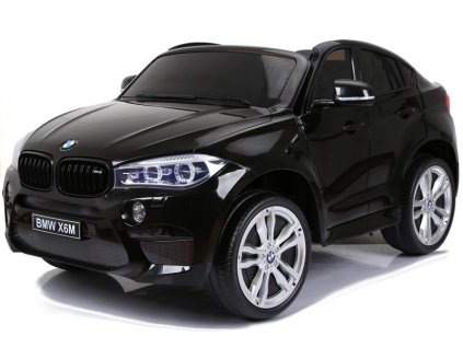 Elektrické autíčko BMW X6M dvoumístné černé