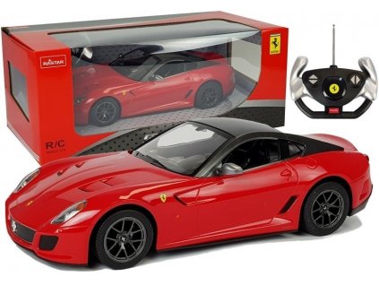 Auto na dálkové ovládání RC Ferrari 599 GTO 114 červené1