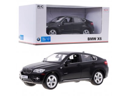 auto na dálkové ovládání BMW X6 černé rastar (10)