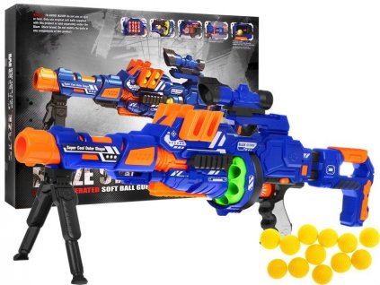 Dětský poloautomatický samopal na míčky pistole Blaze Storm
