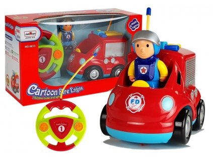 Auto na dálkové ovládání hasiči