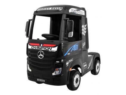 Elektrické autíčko kamion Mercedes Benz Actros černé 8