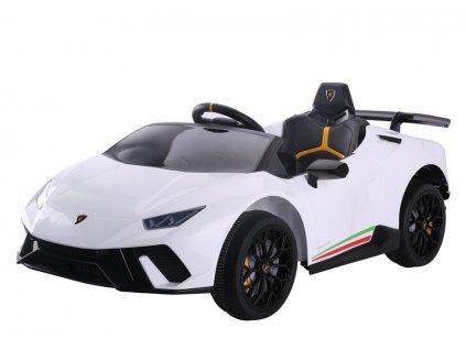 Dětské elektrické autíčko Lamborghini Huracan bílé 1