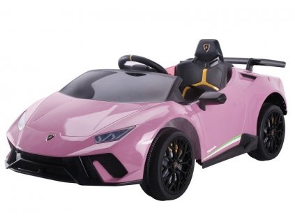 Dětské elektrické autíčko Lamborghini Huracan růžové