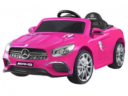 Dětské elektrické autíčko Mercedes S63 AMG růžové 1