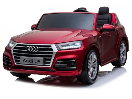 Dětské elektrické autíčko Audi Q5 4x4 lakované červené