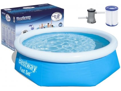 Bazén na zahradu Bestway 244 x 66 cm 1