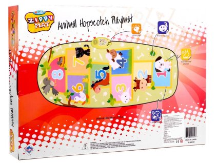 Taneční podložka twister - skákací dotyková hra