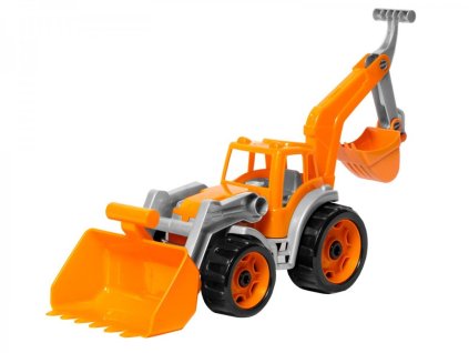 traktorbagr oranžový1