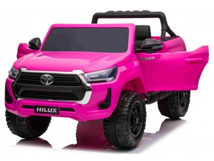 Elektrické autíčko Toyota Hilux růžové08