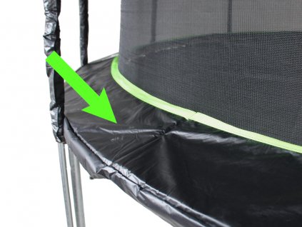 Ochranný pružinový kryt k trampolínám 366 cm1