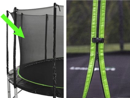 Náhradní ochranná síť k trampolínám 244 cm1