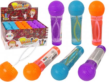 Dětský bublinkovač mikrofon 40ml různé barvy1