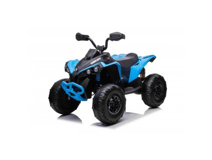 Dětská elektrická čtyřkolka Maverick ATV 2x200W modrá1