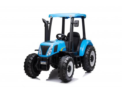 Dětský elektrický traktor Strong 24V 2x200W modrý