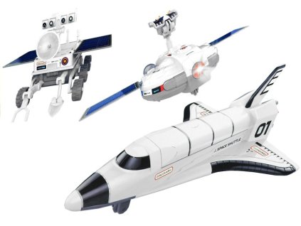 Kreativní vesmírná solární stavebnice 3v1