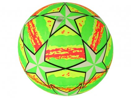 Gumový míč 22 cm zelený