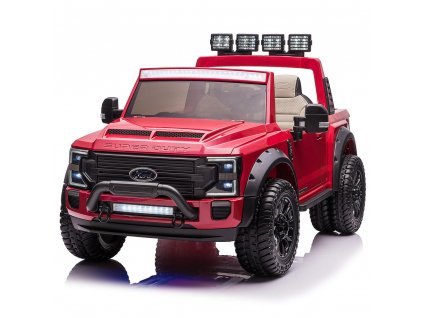 Elektrické autíčko Ford Super Duty 4x4 červené4