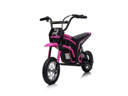 Dětská terénní motorka růžová5
