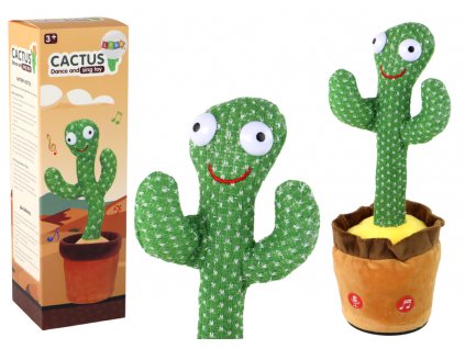 Interaktivní hračka tančící kaktus1