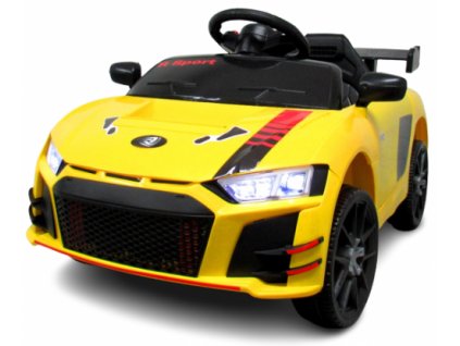 Elektrické autíčko Cabrio A1 žluté
