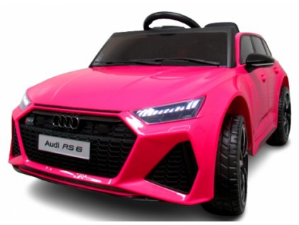 Elektrické autíčko Audi RS6 GT růžové
