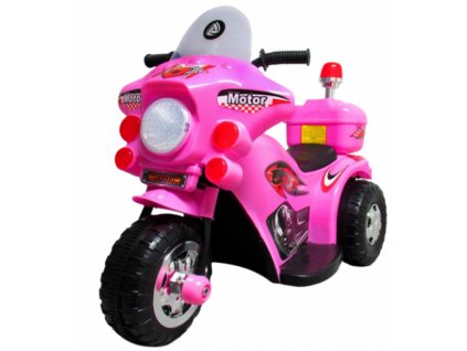 Dětská elektrická motorka M7 růžová