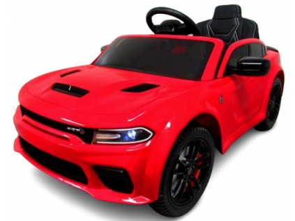 Elektrické autíčko Dodge SRT červené